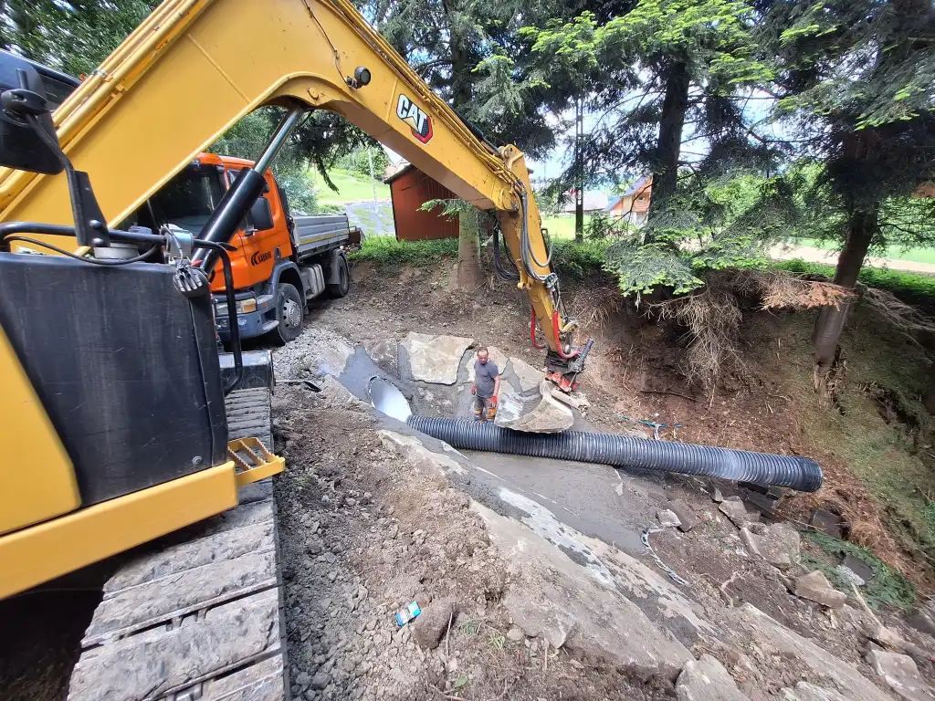 Nowe oblicze „Kopanej Drogi”. Trwa modernizacja ważnej trasy w gminie Tymbark