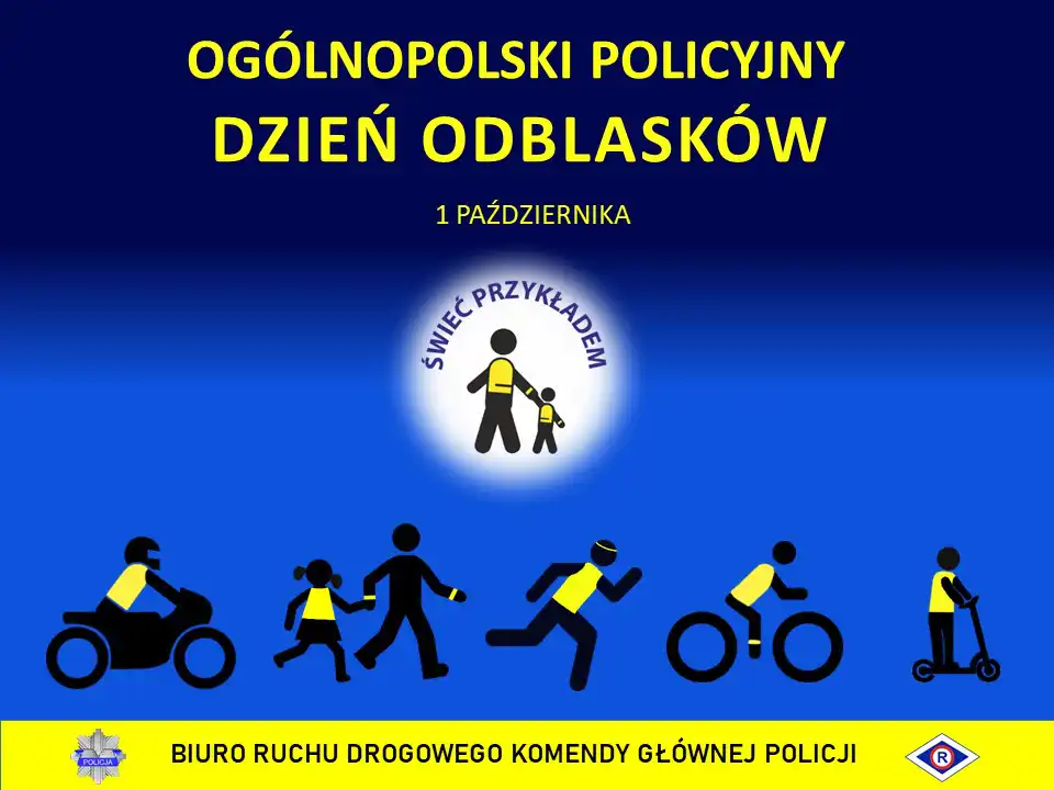 Dzisiaj Ogólnopolski Policyjny Dzień Odblasków