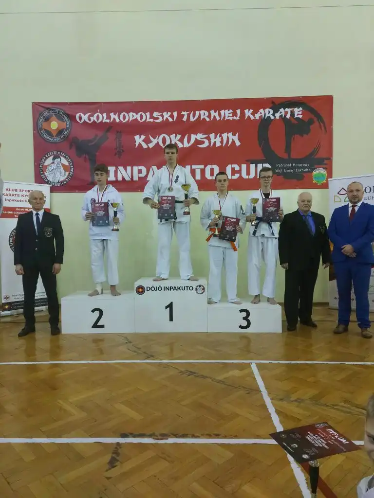 Zawodnicy z Powiatu Limanowskiego medalistami Ogólnopolskiego Turnieju Karate Kyokushin Inpakuto Cup 2022