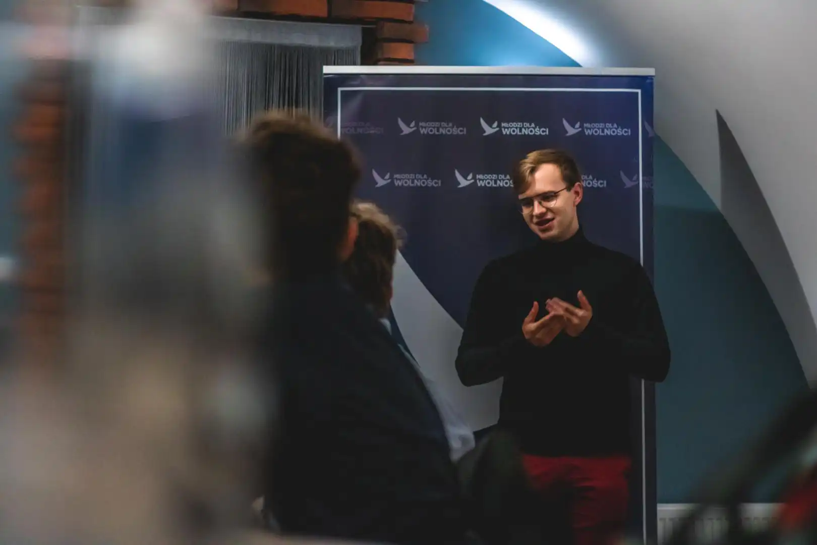 Wolność jest piękna! - mówi Prezes Młodych dla Wolności w Nowym Sączu