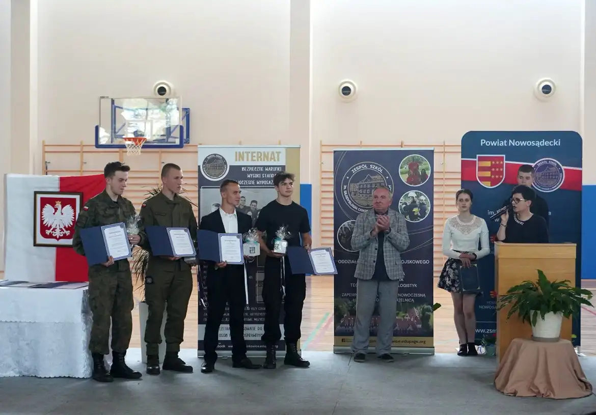 Uroczyste zakończenie roku szkolnego w ZS w Marcinkowicach