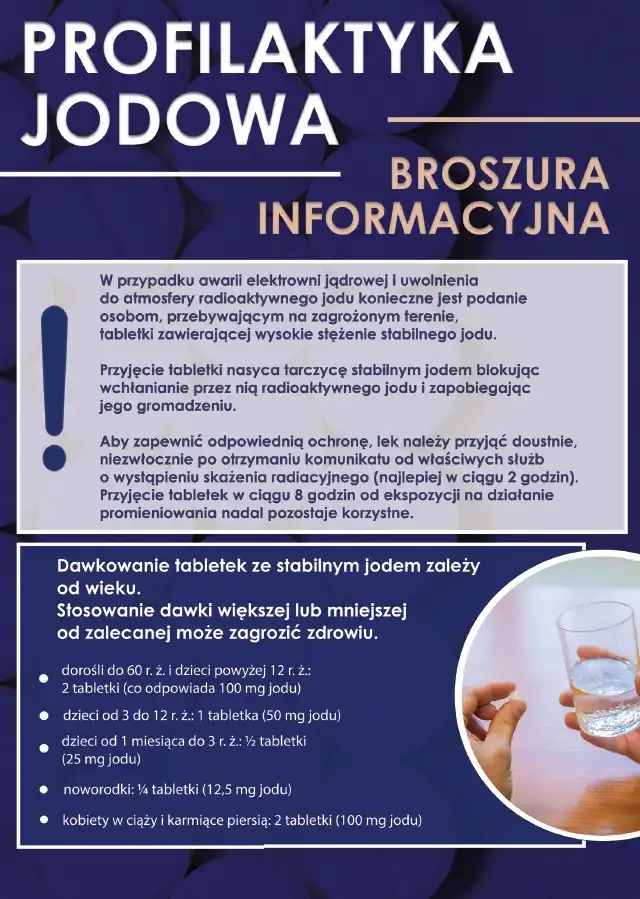 System dystrybucji jodku potasu w Małopolsce