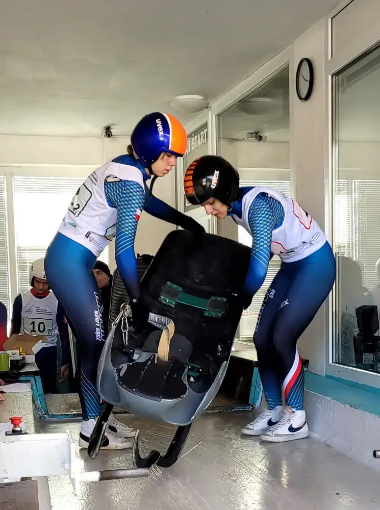 Saneczkarskie sukcesy uczniów z ZS w Marcinkowicach