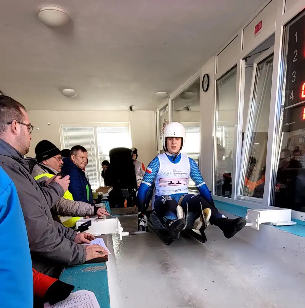 Saneczkarskie sukcesy uczniów z ZS w Marcinkowicach