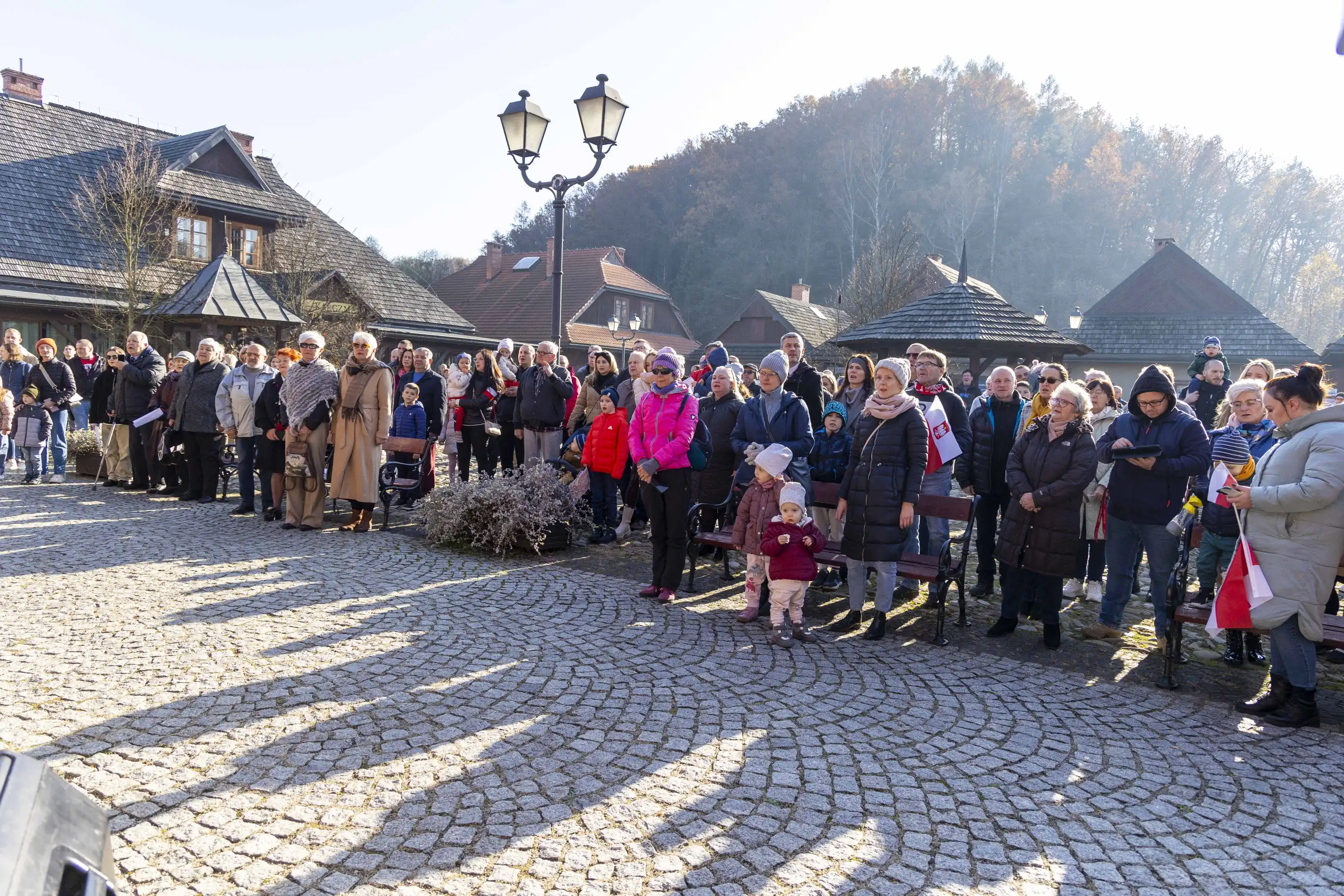 Patriotyczne obchody 11 Listopada w Miasteczku Galicyjskim. W hołdzie Piłsudskiemu