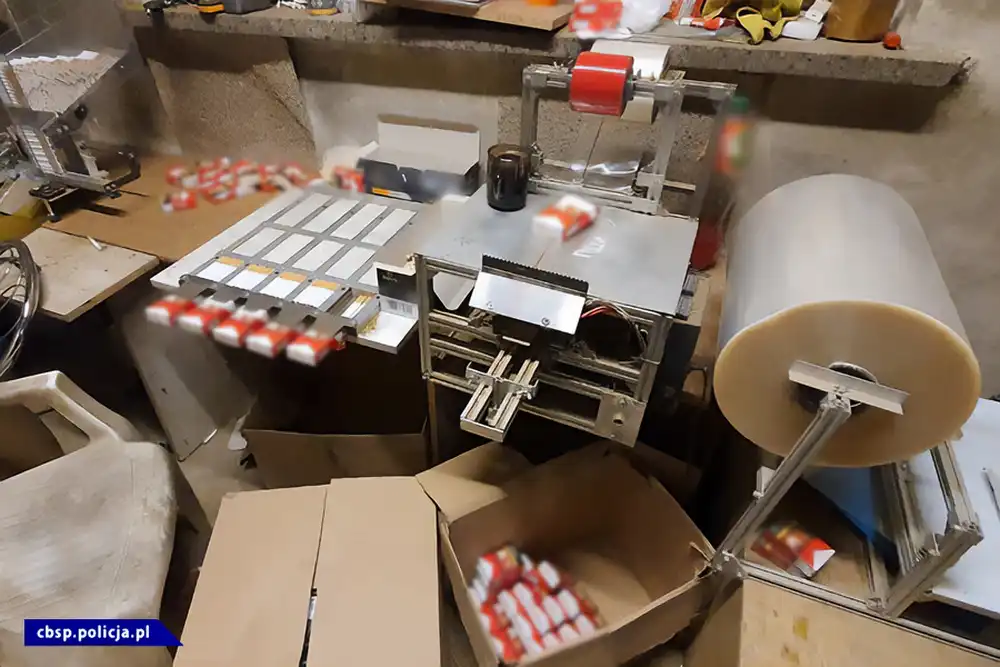 Podwójne uderzenie KaOSG i innych służb w gangi tytoniowe