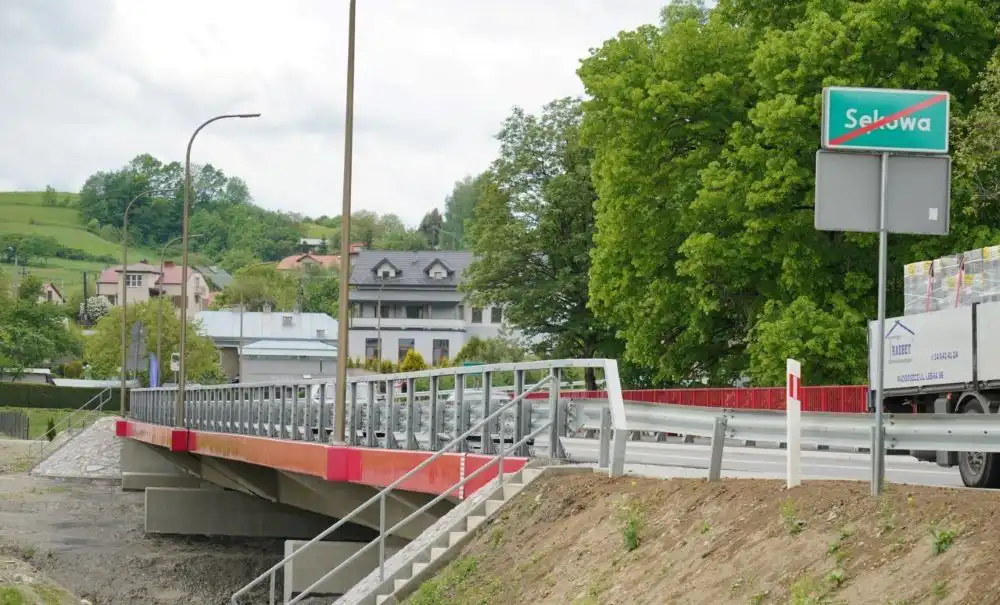 Mosty w Sękowej oficjalnie otwarte