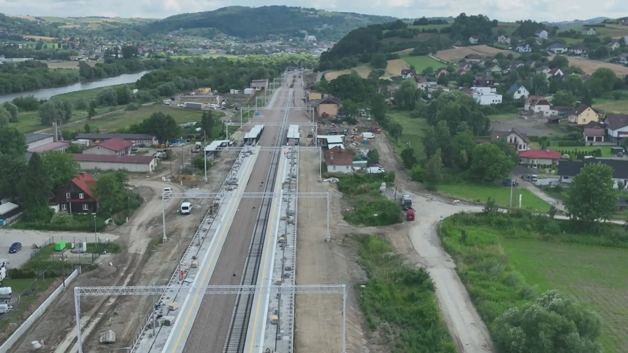 Modernizacja linii Klęczany – Nowy Sącz nabiera tempa