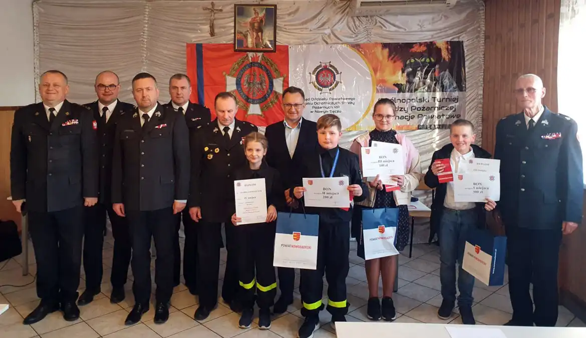 W remizie OSP w Stadłach odbyły się eliminacje powiatowe do Ogólnopolskiego Turnieju Wiedzy Pożarniczej „Młodzież zapobiega pożarom”