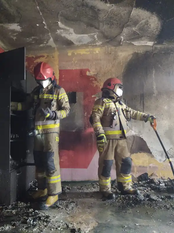 Nowy Sącz: Pożar mieszkania w budynku na ul. Sienkiewicza