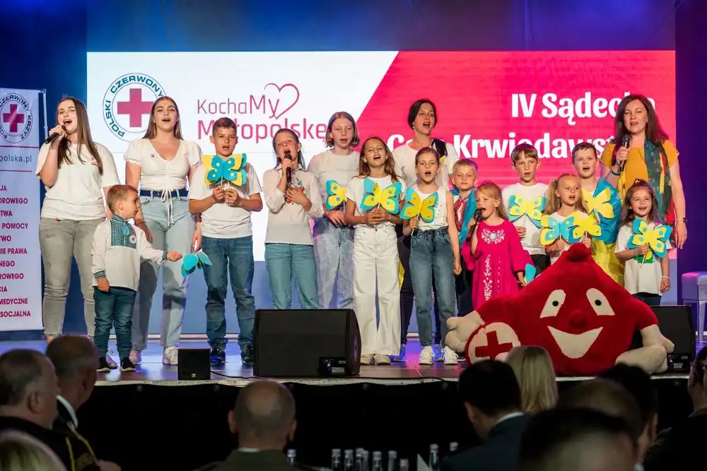 Sądeccy krwiodawcy odznaczeni