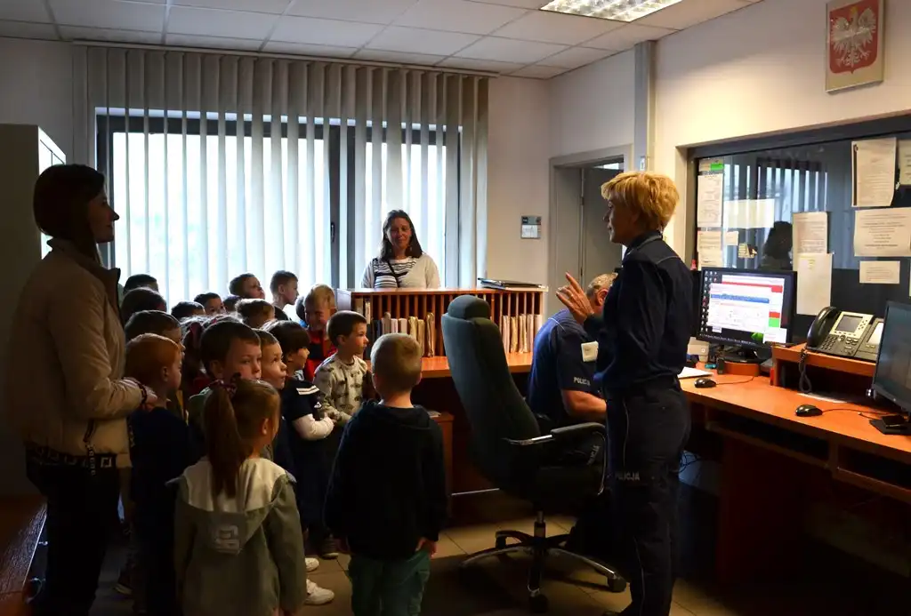 Komenda Miejska w Nowym Sączu zaprosiła najmłodszych na dzień otwarty