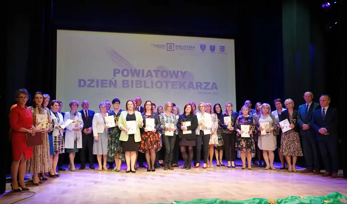 Obchody Dnia bibliotekarza w Grybowie. Najlepsi otrzymali nagrody