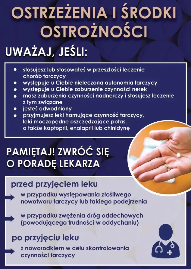 System dystrybucji jodku potasu w Małopolsce