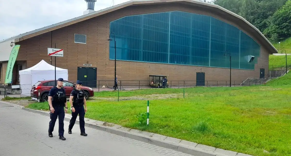 Sądecczyzna: Policjanci zabezpieczali zawody w ramach Igrzysk Europejskich