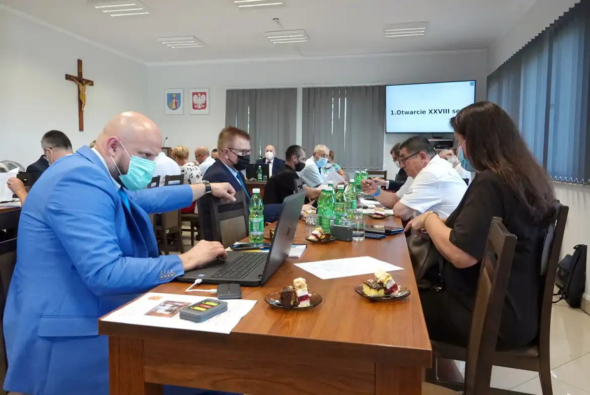 O inwestycjach powiatu nowosądeckiego na sesji gminy Grybów