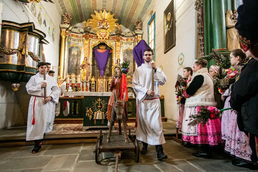 Obchody Niedzieli Palmowej w Sądeckim Parku Etnograficznym za nami