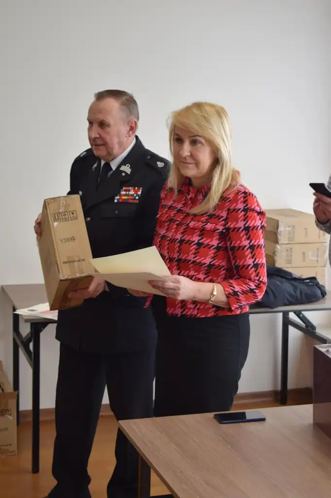 Strażackie Talenty. Wręczenie nagród w konkursie plastycznym w Podegrodziu