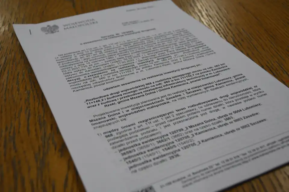 Będą trzy nowe mosty na drogach wojewódzkich, w tym również w powiecie limanowskim