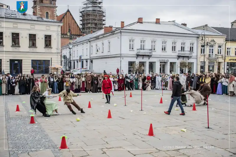 Ulicami Nowego Sącza przeszedł VI Orszak Jana Długosza