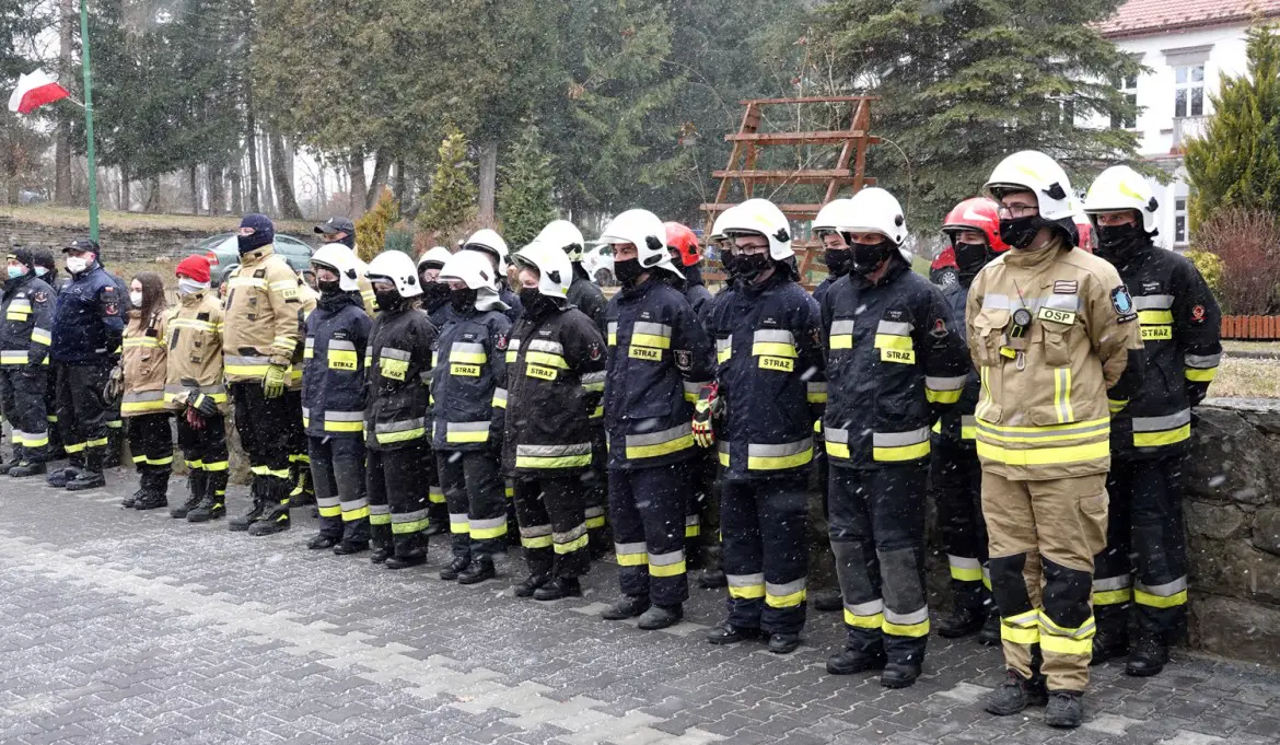 ZS Marcinkowice: Przyszli strażacy zdawali egzamin