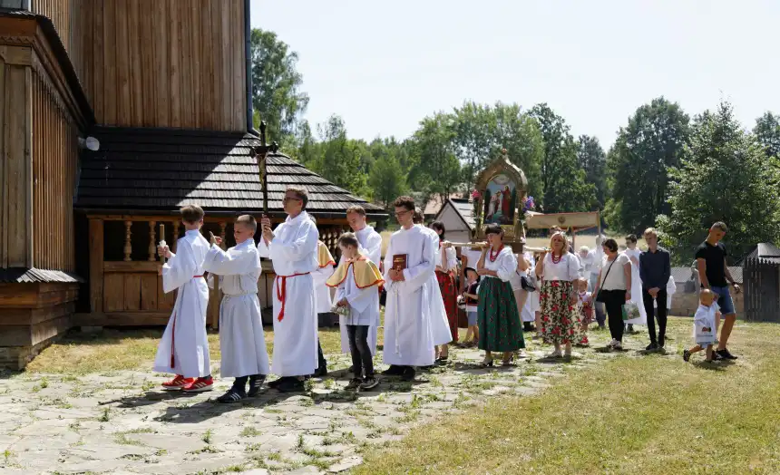 Odpust na Piotra i Pawła w sądeckim skansenie