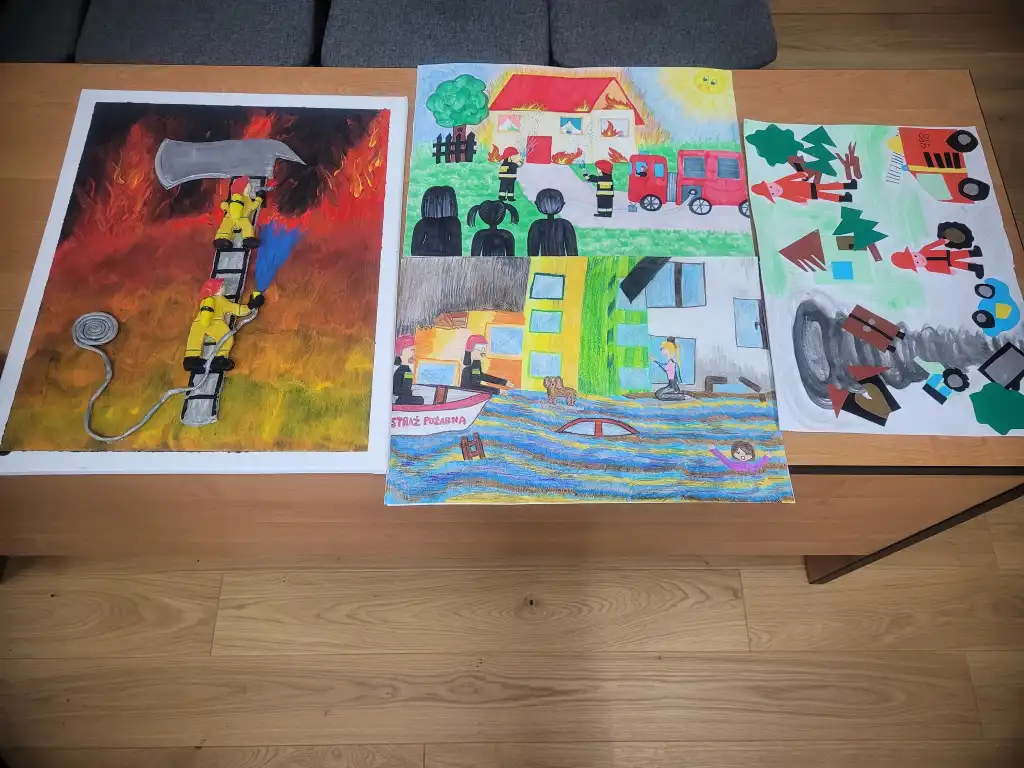 Gminny Ogólnopolski Strażacki Konkurs Plastyczny. Uroczystość wręczenia nagród w Dominikowicach