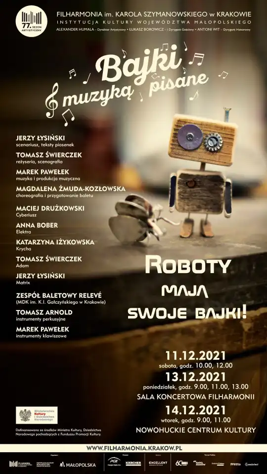 Małopolska: Wydarzenia kulturalne na weekend 9-12 grudnia