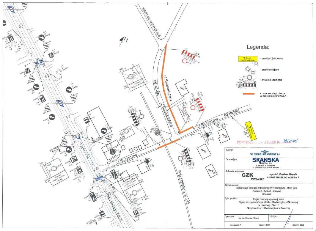 Uwaga kierowcy! Słoneczna bez przejazdu! Od 22 maja objazdy i utrudnienia