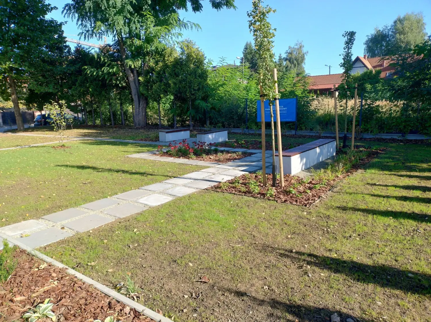 Nowe miejsce do odpoczynku na Kaduku. Powstał park kieszonkowy