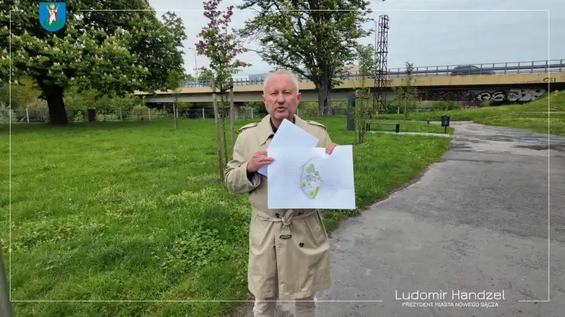 Nowy Sącz zyska kolejny park kieszonkowy. Zielona metamorfoza skweru im. dr J. Masiora