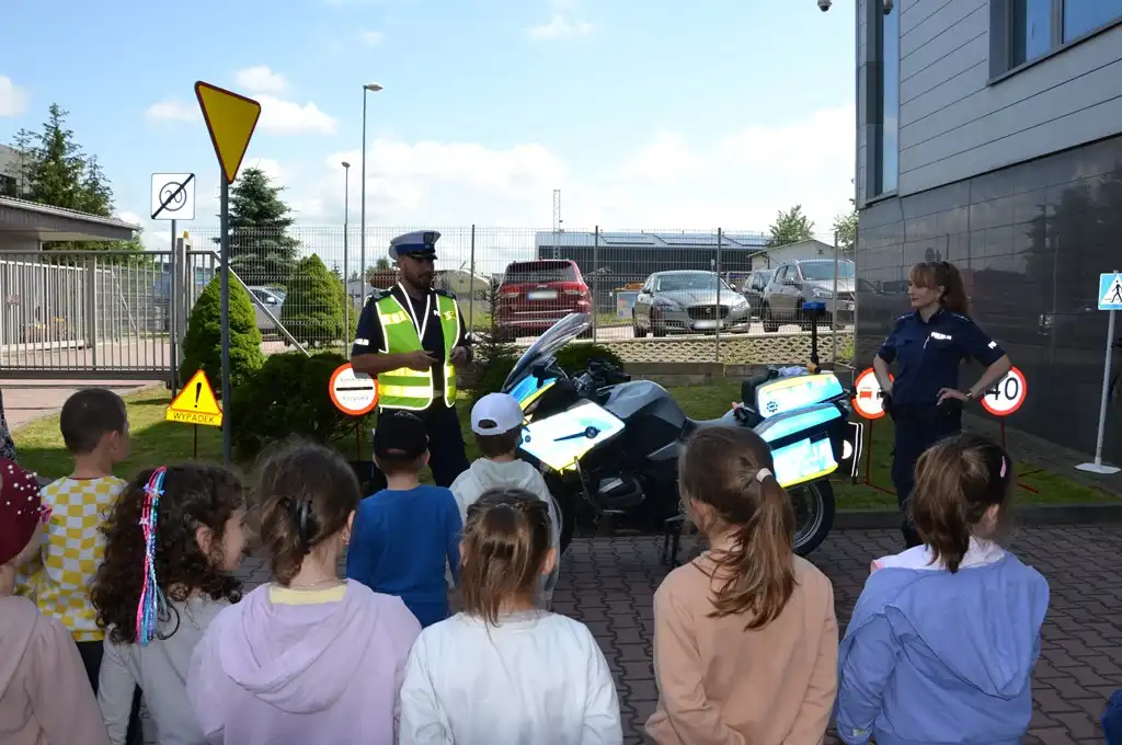 Komenda Miejska w Nowym Sączu zaprosiła najmłodszych na dzień otwarty