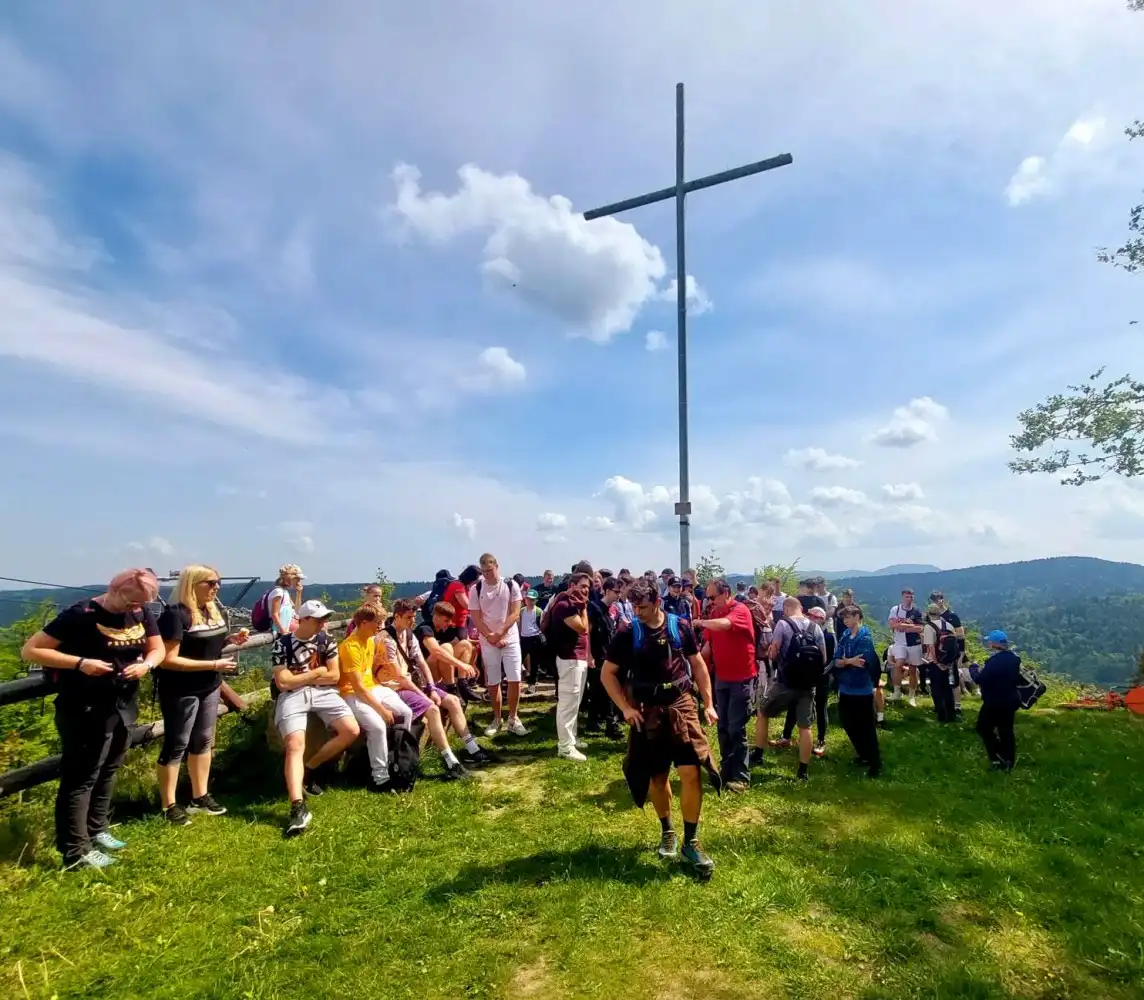 Uczniowie ZSP w Krynicy-Zdroju uczcili patrona szkoły