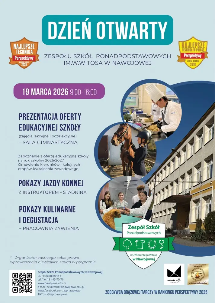 Ósmoklasiści wybierają szkołę. Placówki powiatu nowosądeckiego zapraszają na Dni Otwarte