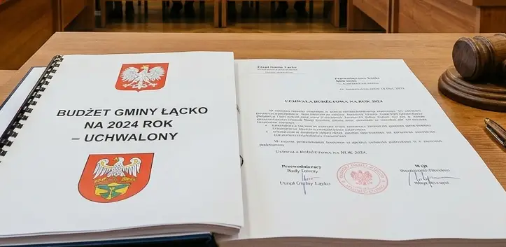 Budżet Gminy Łącko na 2024 rok uchwalony