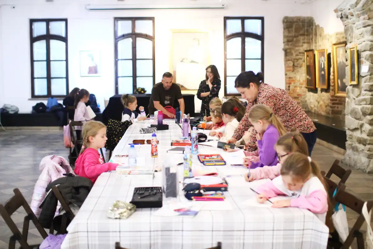 Piątek z Olgą Boznańską. Twórcze inspiracje w Młodzieżowym Domu Kultury w Gorlicach