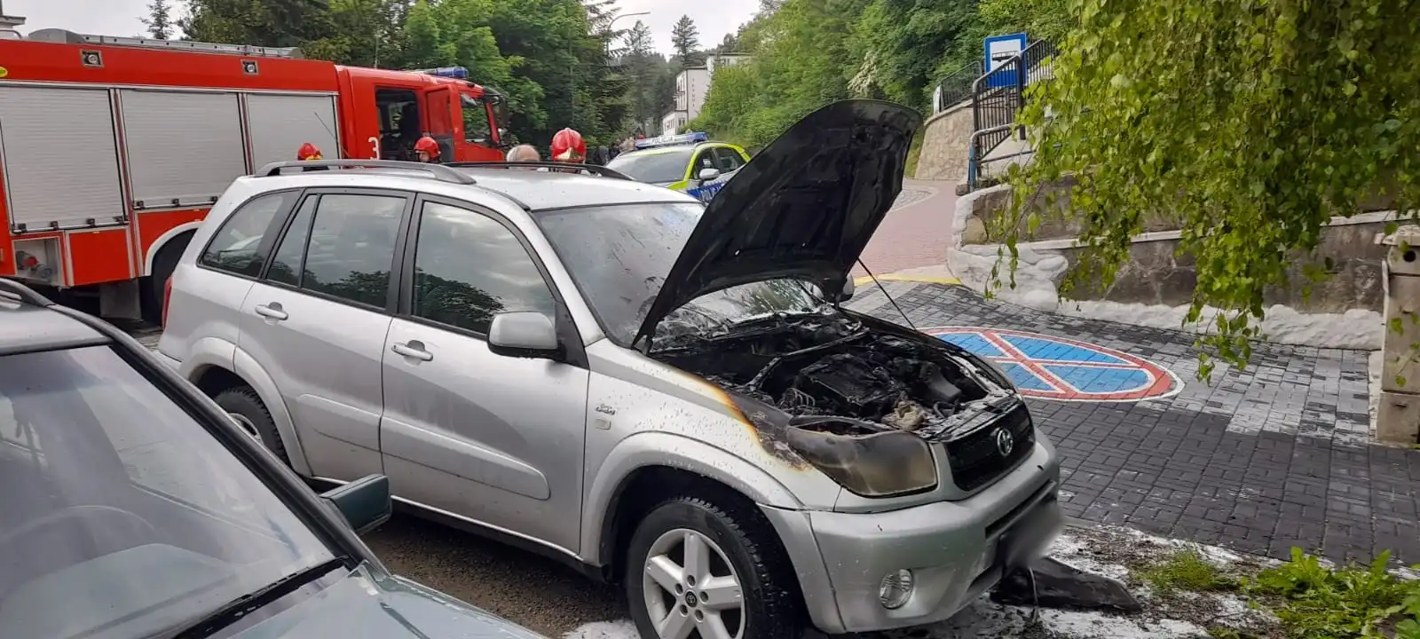 Piątkowe pożary pojazdów na Sądecczyźnie. Interweniowali strażacy