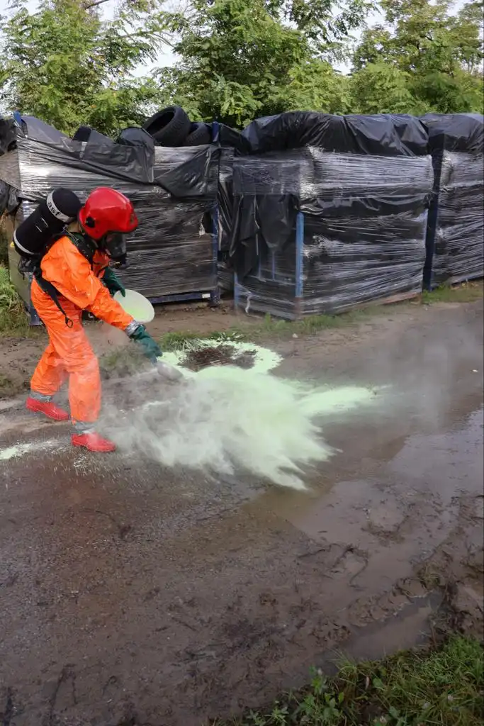 Krasne Potockie: Ćwiczenia powiatowe pod kryptonimem „PROFIL 2023”