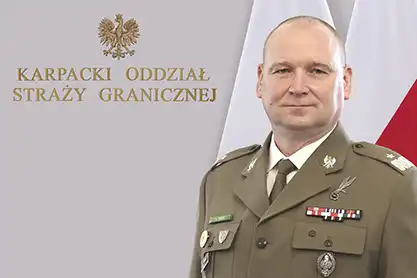 Nowy Komendant Karpackiego Oddziału Straży Granicznej