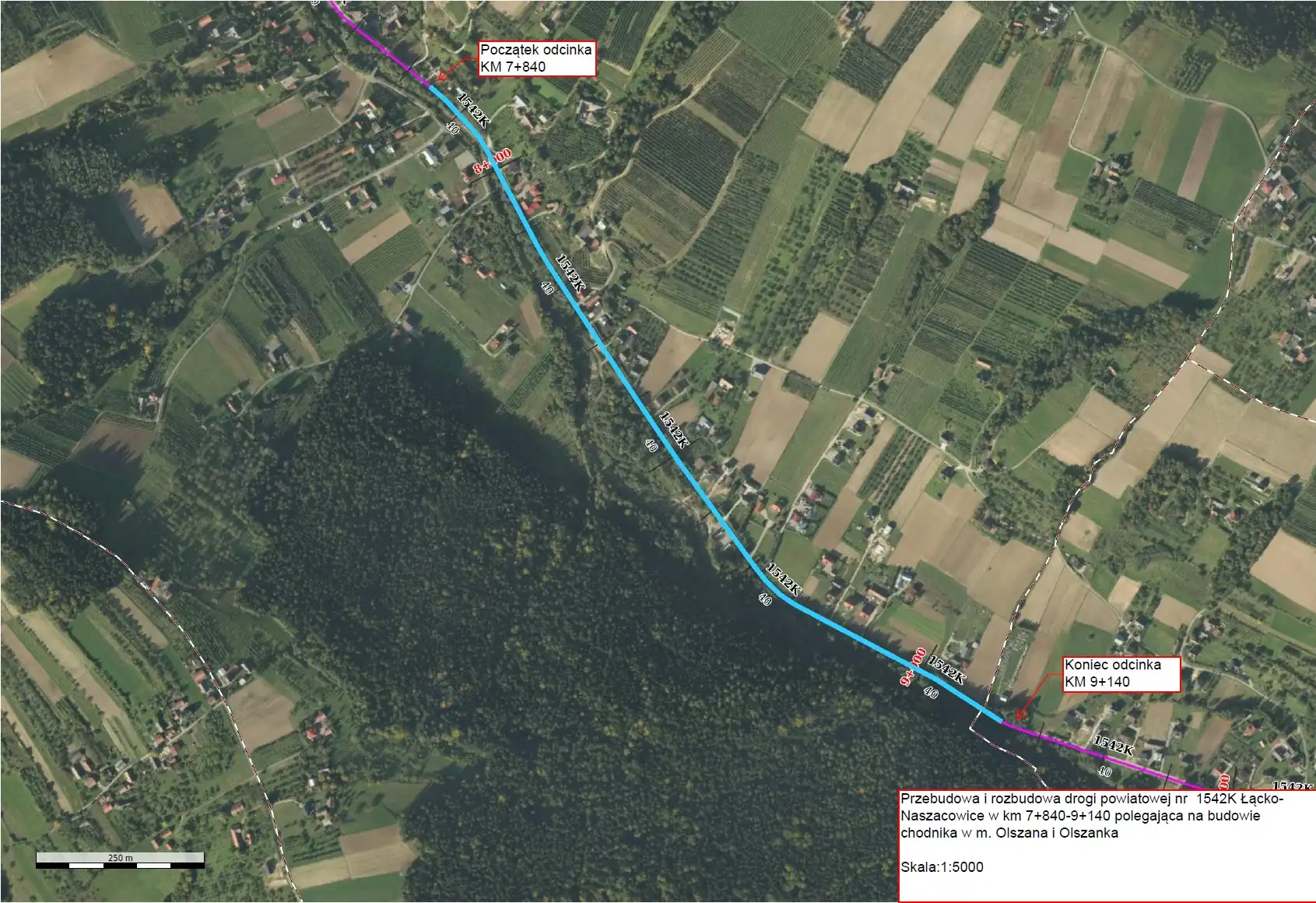 Projekt chodnika w Olszanie i Olszance. Znamy wykonawcę