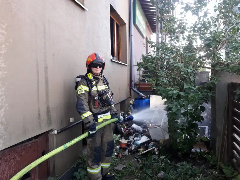 Nowy Sącz: Pożar w budynku mieszkalnym na ul. Radzieckiej