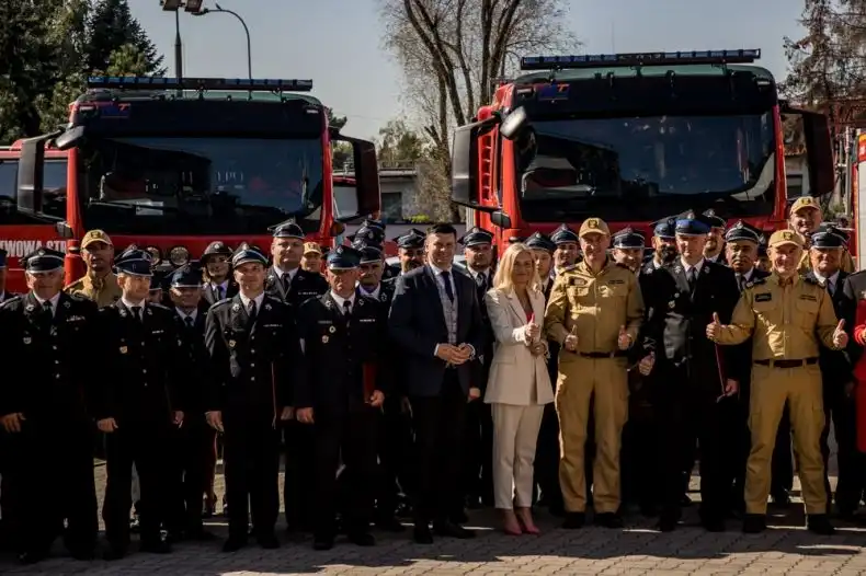Kolejne wsparcie dla małopolskich strażaków