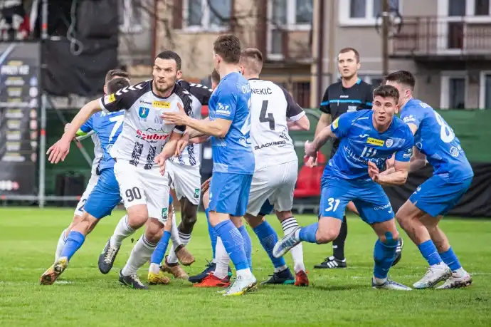 Przegrana Sandecji ze Skrą Częstochowa