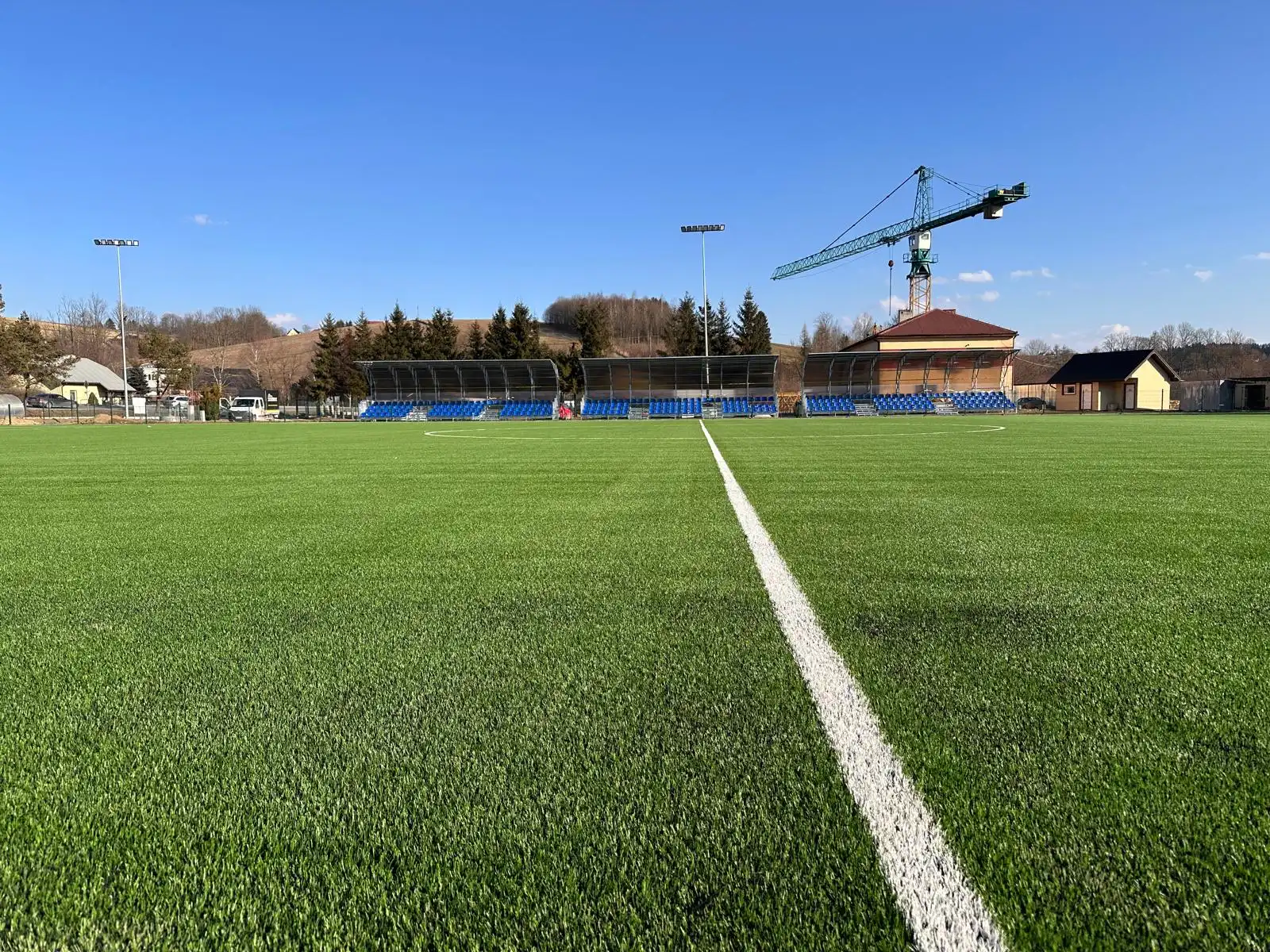 Korzenna wkrótce zyska nowy stadion. Prace na finiszu