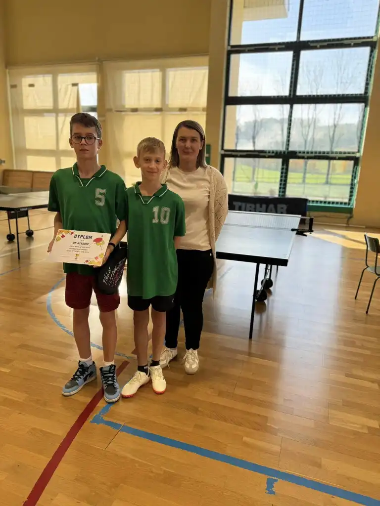Tenis stołowy w najlepszym wydaniu. Igrzyska Dzieci 2024 w Łukowicy