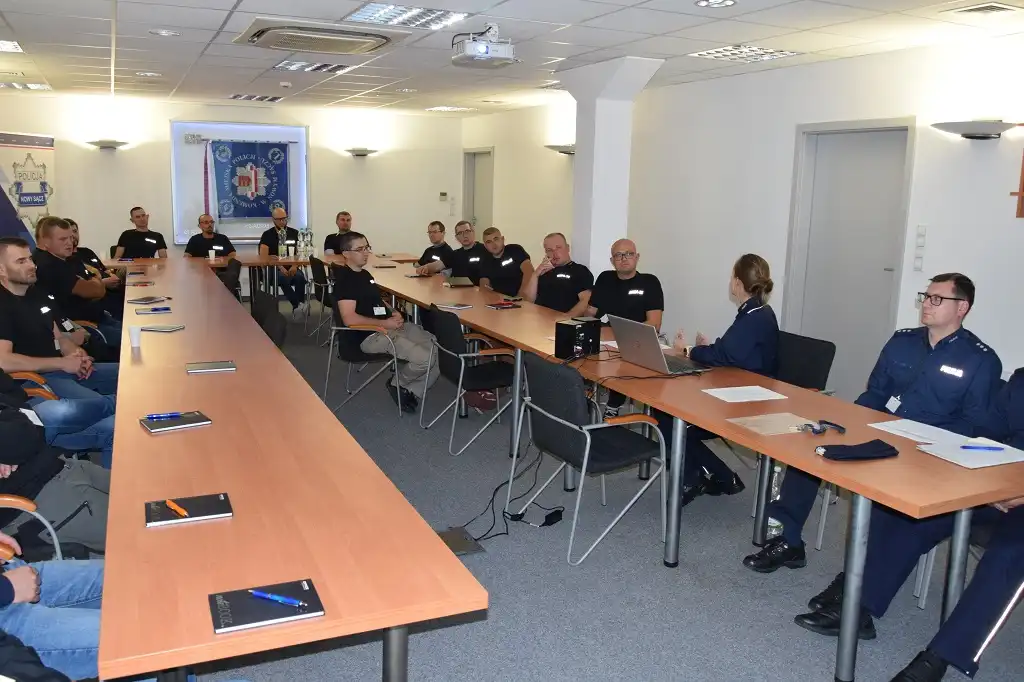 Ćwiczenia pod kryptonimem „EGIDA-22” w sądeckiej komendzie