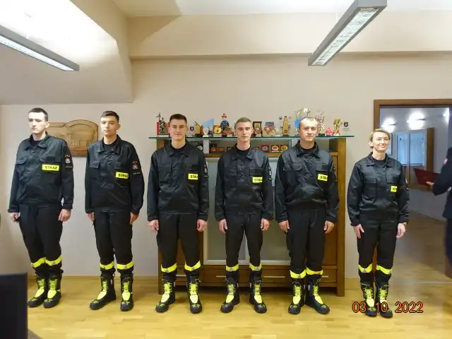 Uroczyste ślubowanie w KM PSP Nowy Sącz