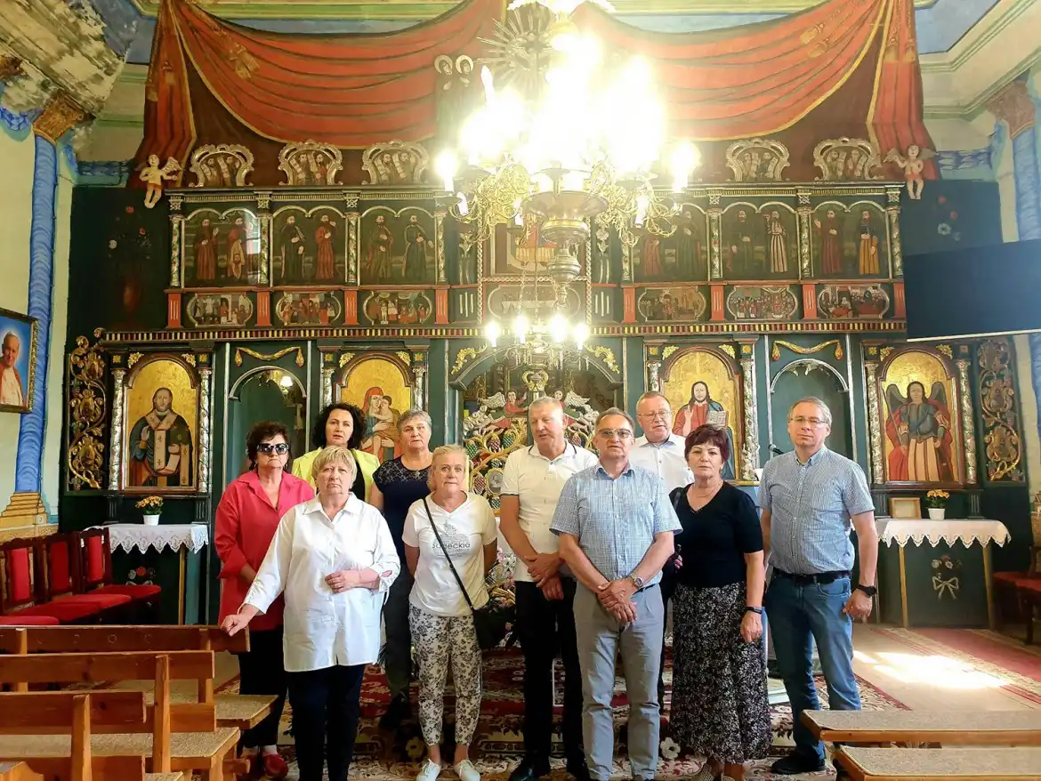 Radni powiatowi wizytowali zabytki wyremontowane m.in. z dotacji przekazanej przez władze Powiatu