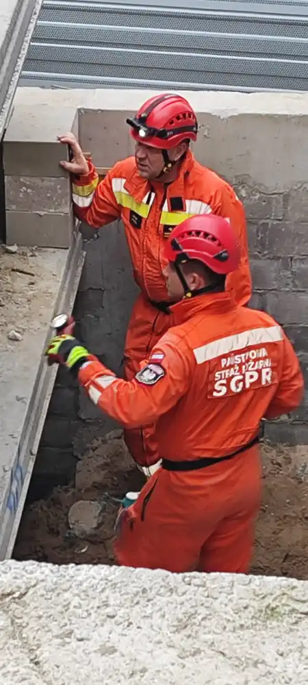Czworonożni bohaterowie na gruzowiskach. Ćwiczenia ratownicze w Gdańsku