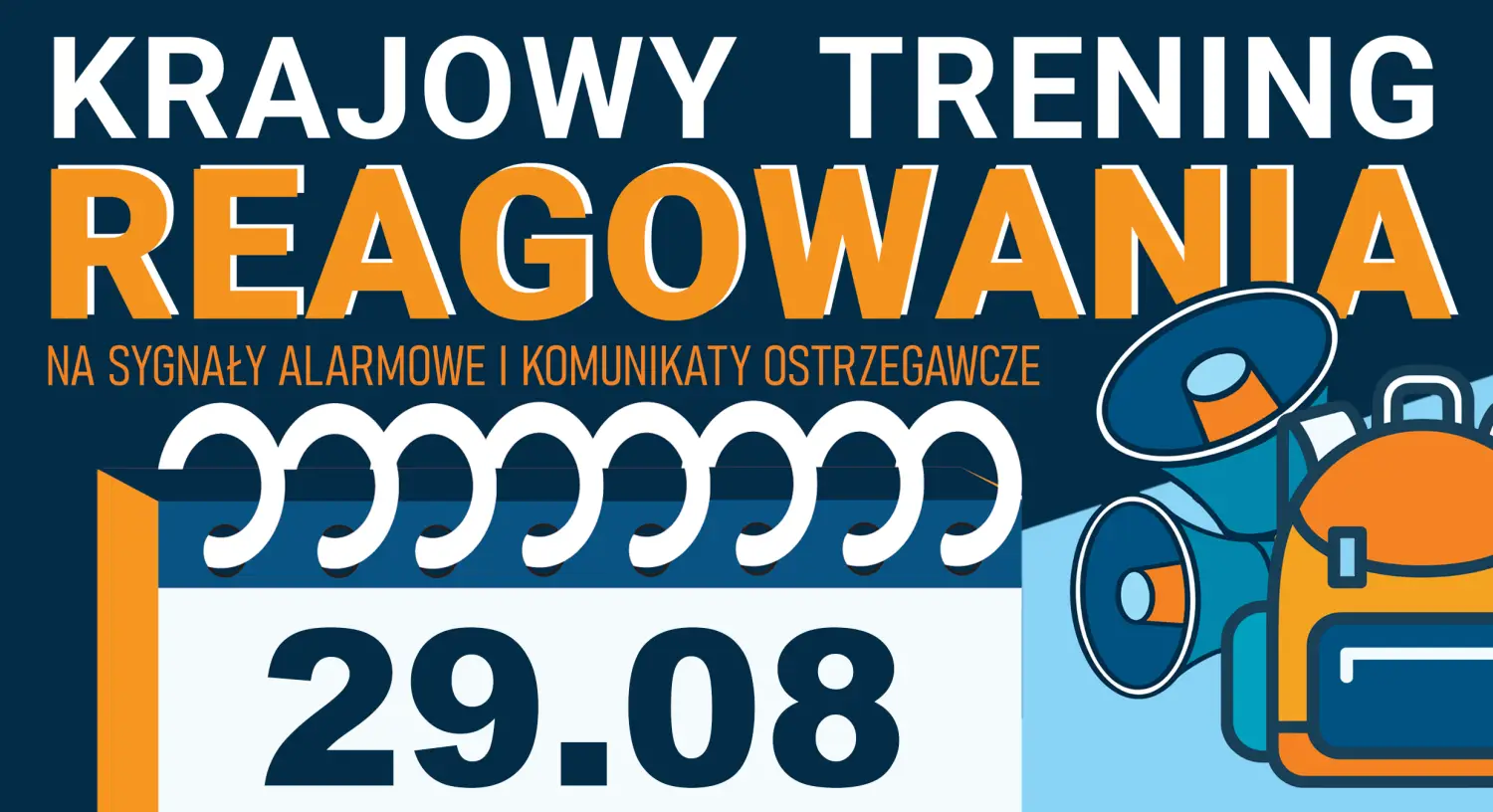 Ogólnopolskie ćwiczenia już 29 sierpnia. Mieszkańcy będą trenować adekwatne reagowanie